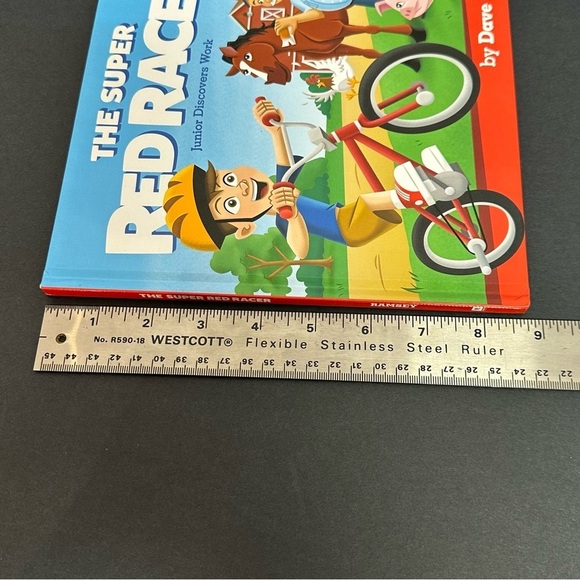 The Super Red Racer: Junior Discovers Work Children's Book by Dave Ramsey - Picture 9 of 9